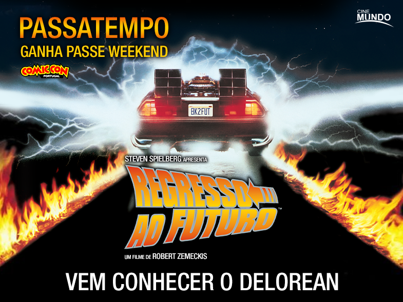 PASSATEMPO PASSE WEEKEND COMIC CON PORTUGAL